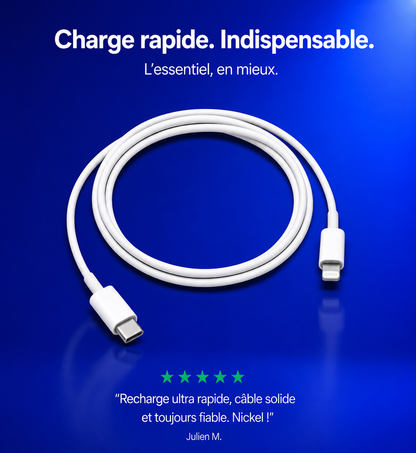 Cable Lightning USB-C